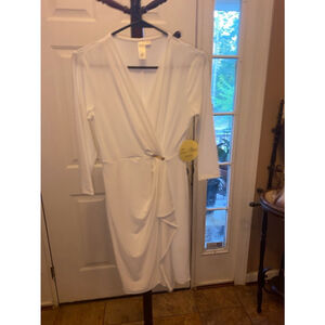 Women's Emma & Michelle White Dress Size S